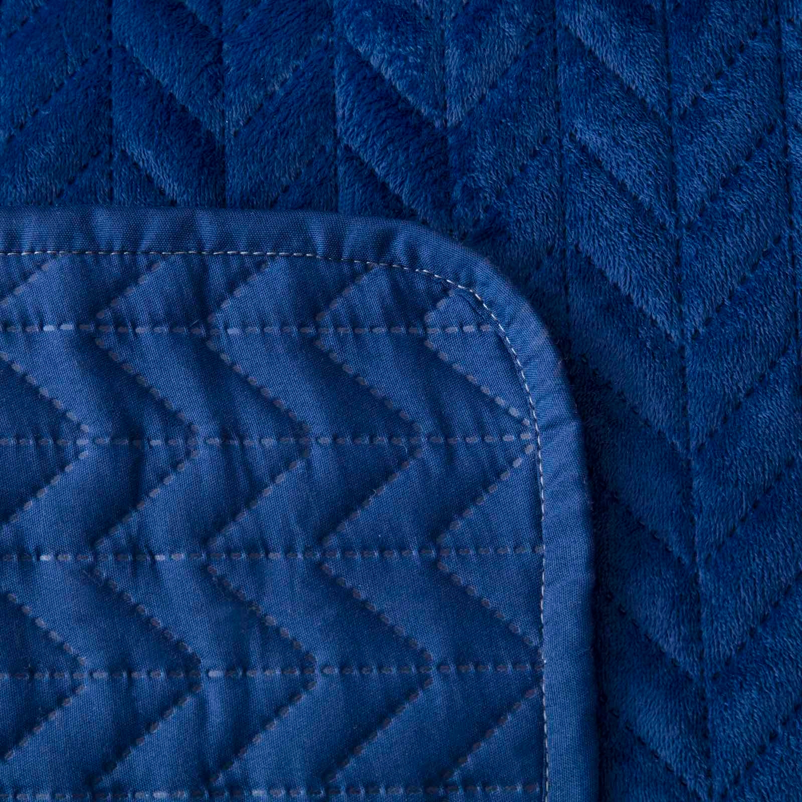 NARZUTA NA ŁÓŻKO KAPA VELVET WELUROWA DWUSTRONNA 220x240cm Kod producenta 14988