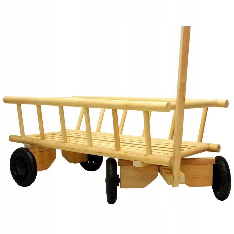 WÓZ DRABINIASTY DREWNIANY