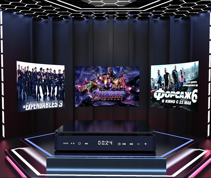 ODTWARZACZ PRZENOŚNY DVD CD MP3/MP4 USB PILOT Rodzaj jednopłytowy