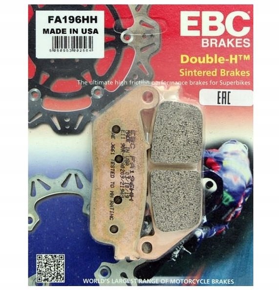Klocki Hamulcowe Ebc FA196HH Bmw C 600 650 Honda Cb Cbf Cbr 500 CMX Ctx Fmx