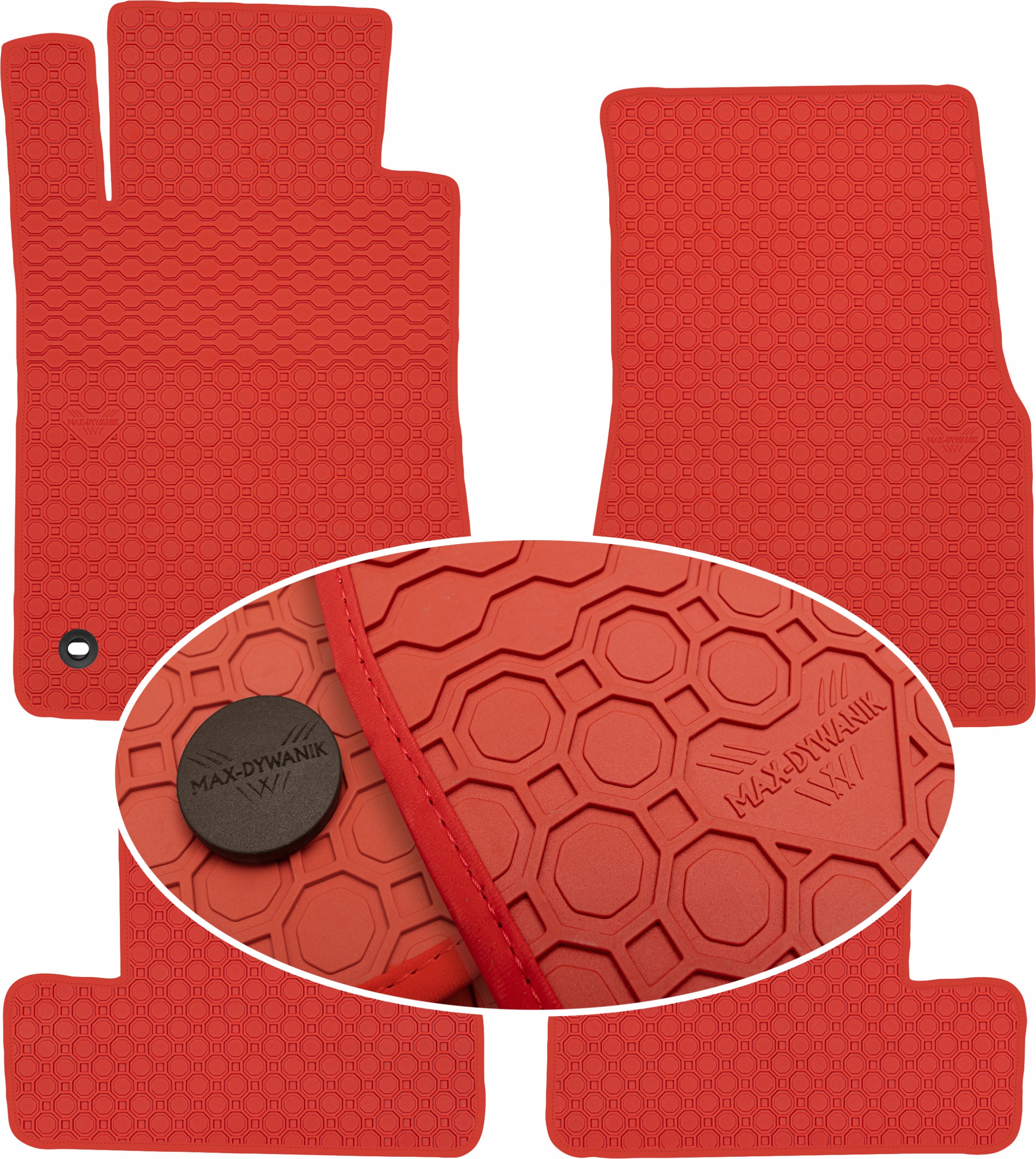 Ford Mustang V 2004-2014 Koberce Červené