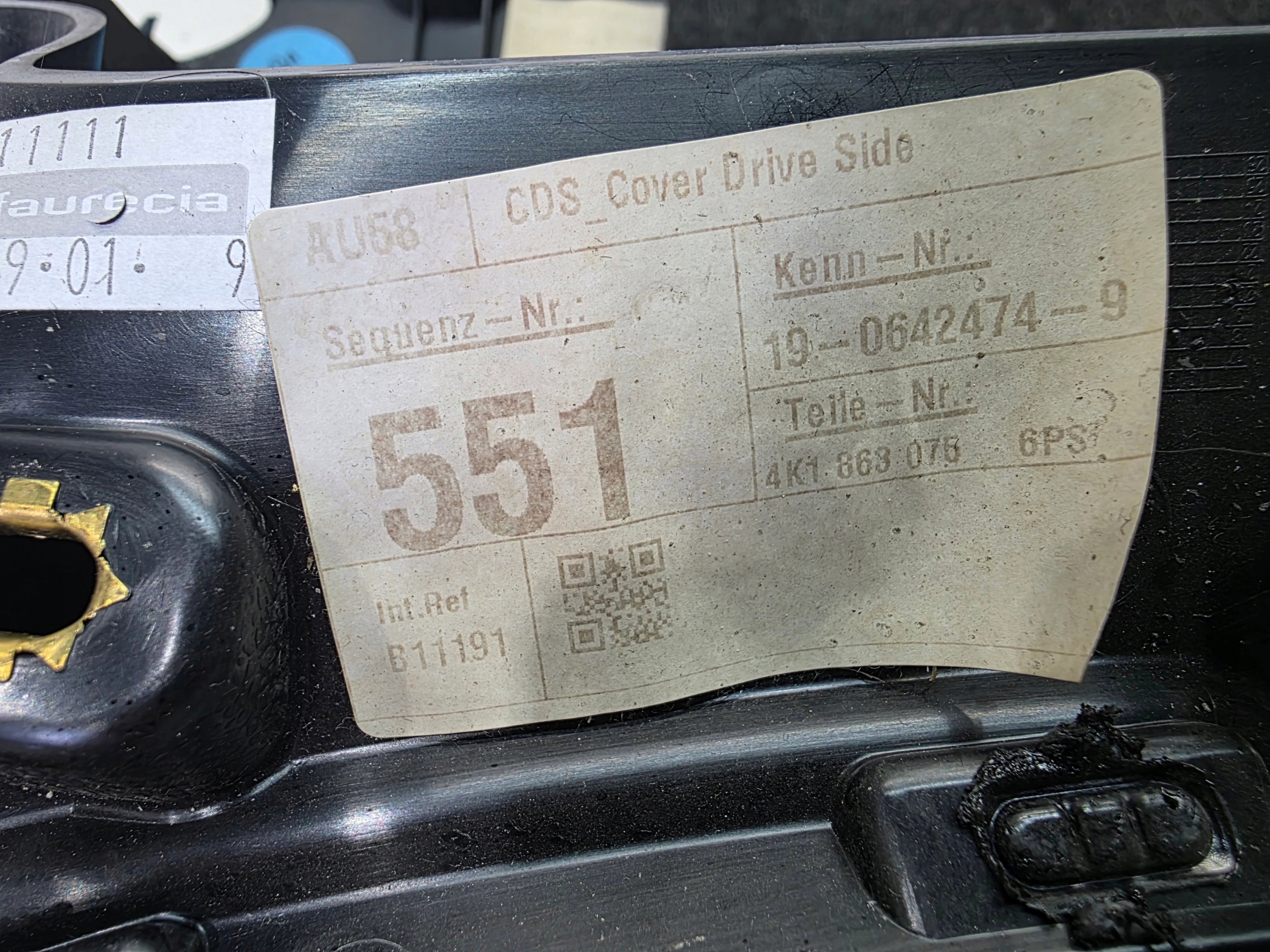 Blende Abdeckung unter Lenkrad SZTYCE AUDI A6 C8 4K1863075