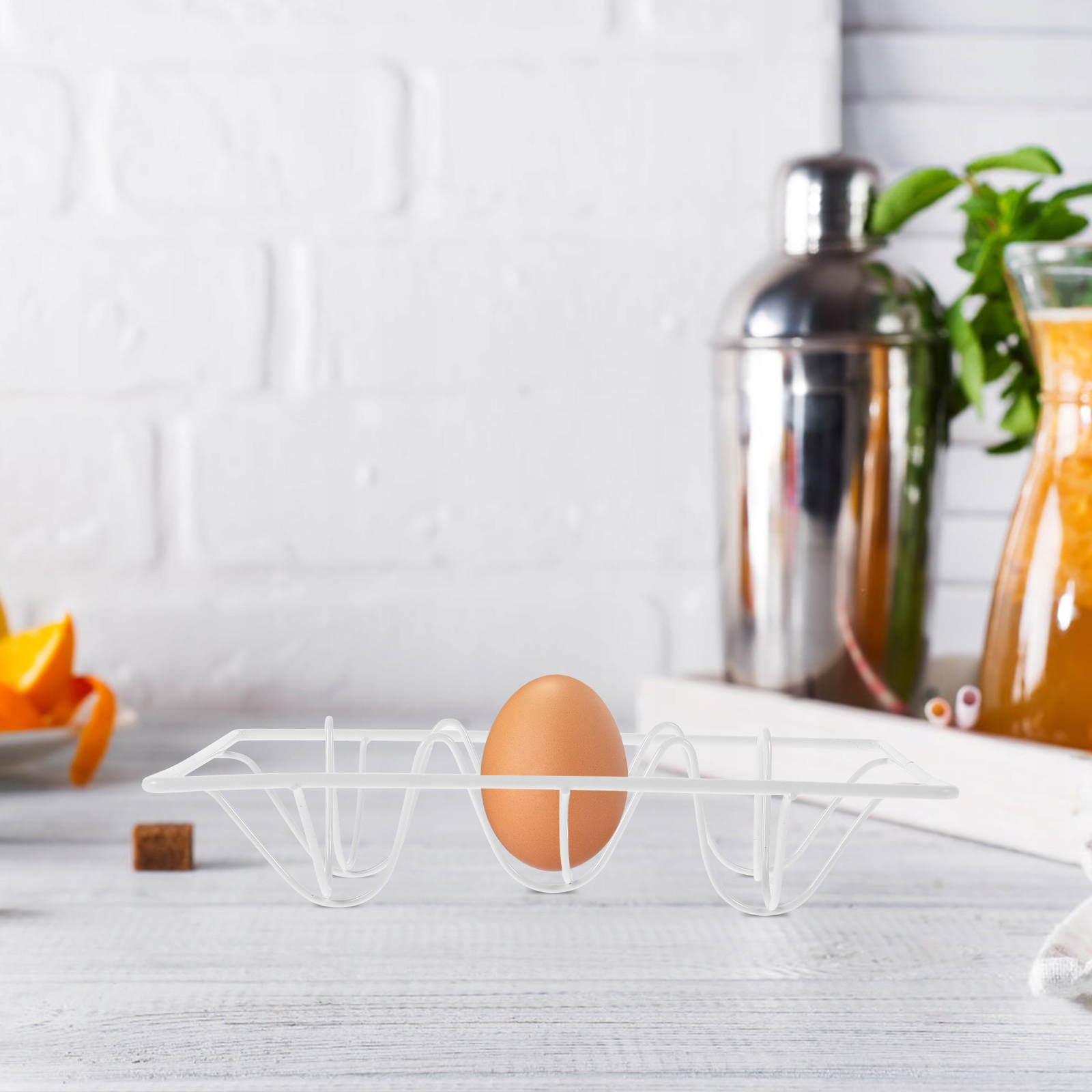 PODSTAWKA NA JAJKA BIAŁE Szerokość 130 mm