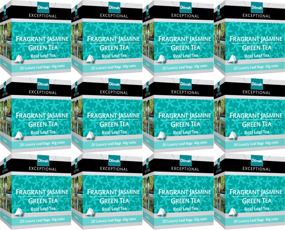 Dilmah Exceptional Zielona z Jaśminem 240 torebek