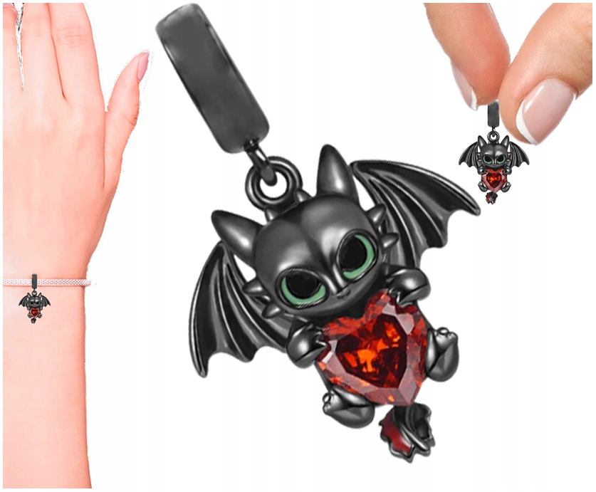 

Charms Zawieszka Charms Smok Szczerbatek Trusky