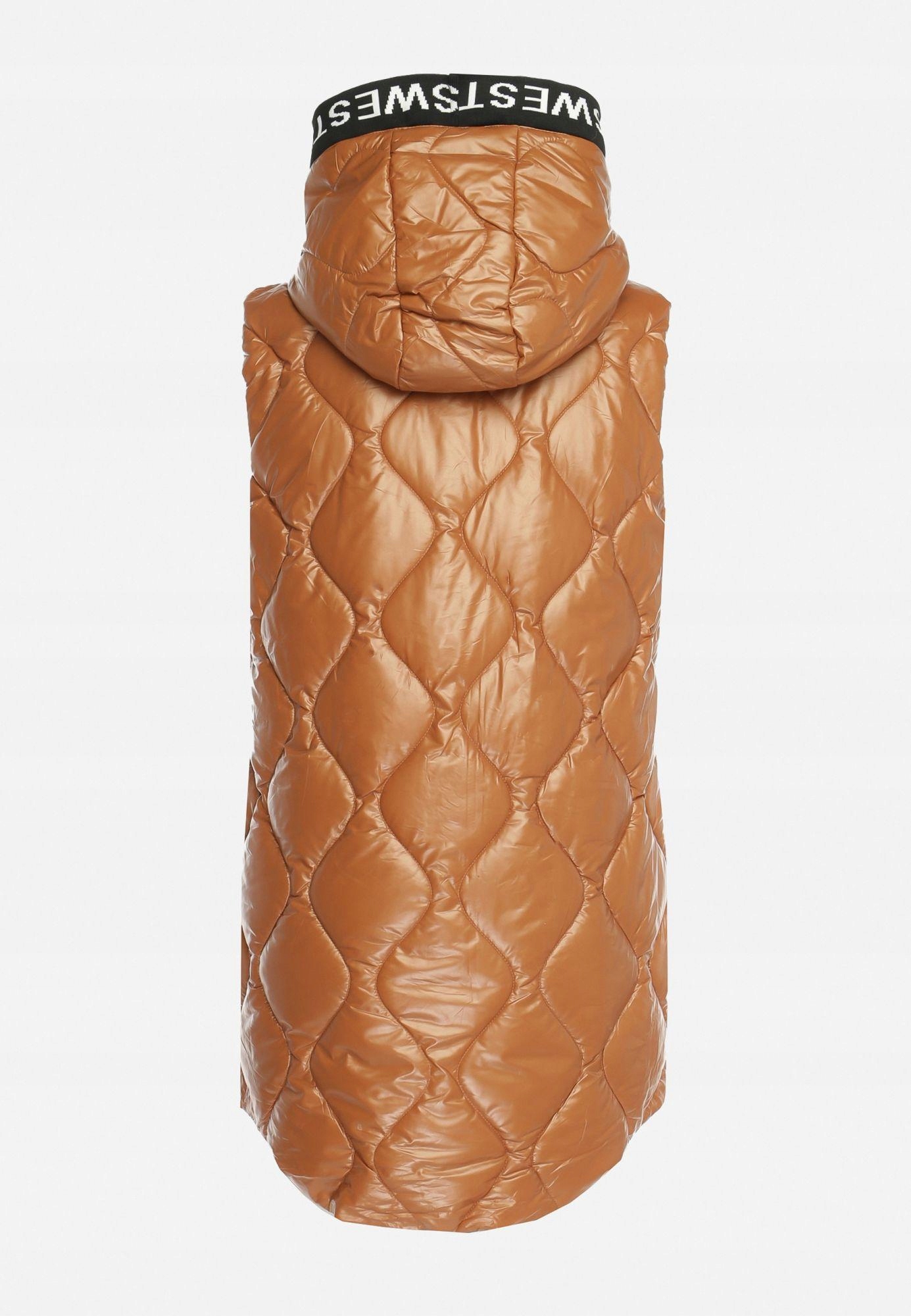 Born2Be Brązowa Kamizelka damska Rozmiar XL