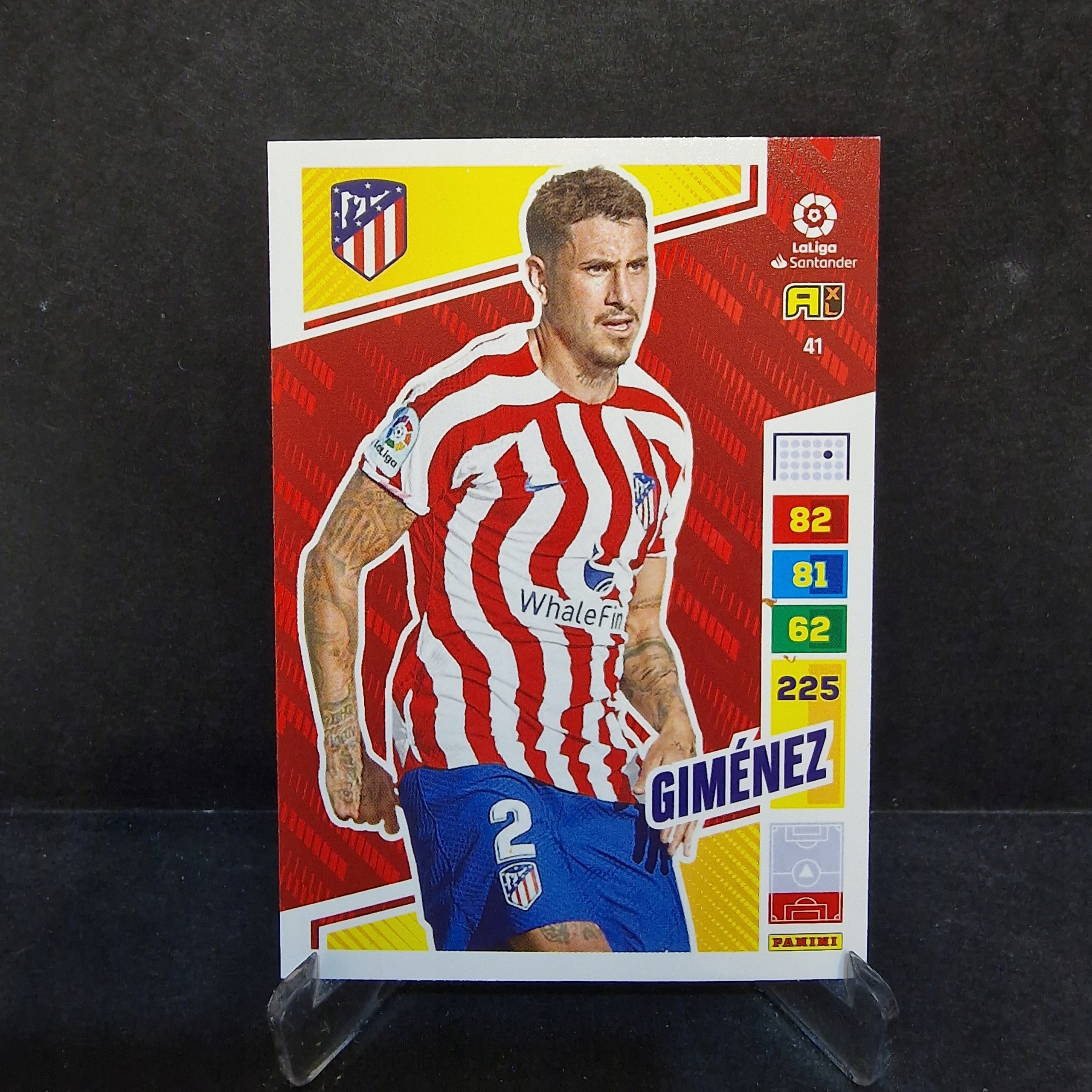 2022-23 Panini La Liga Mario Gimenez 41 Atletico Madryt /LA16
