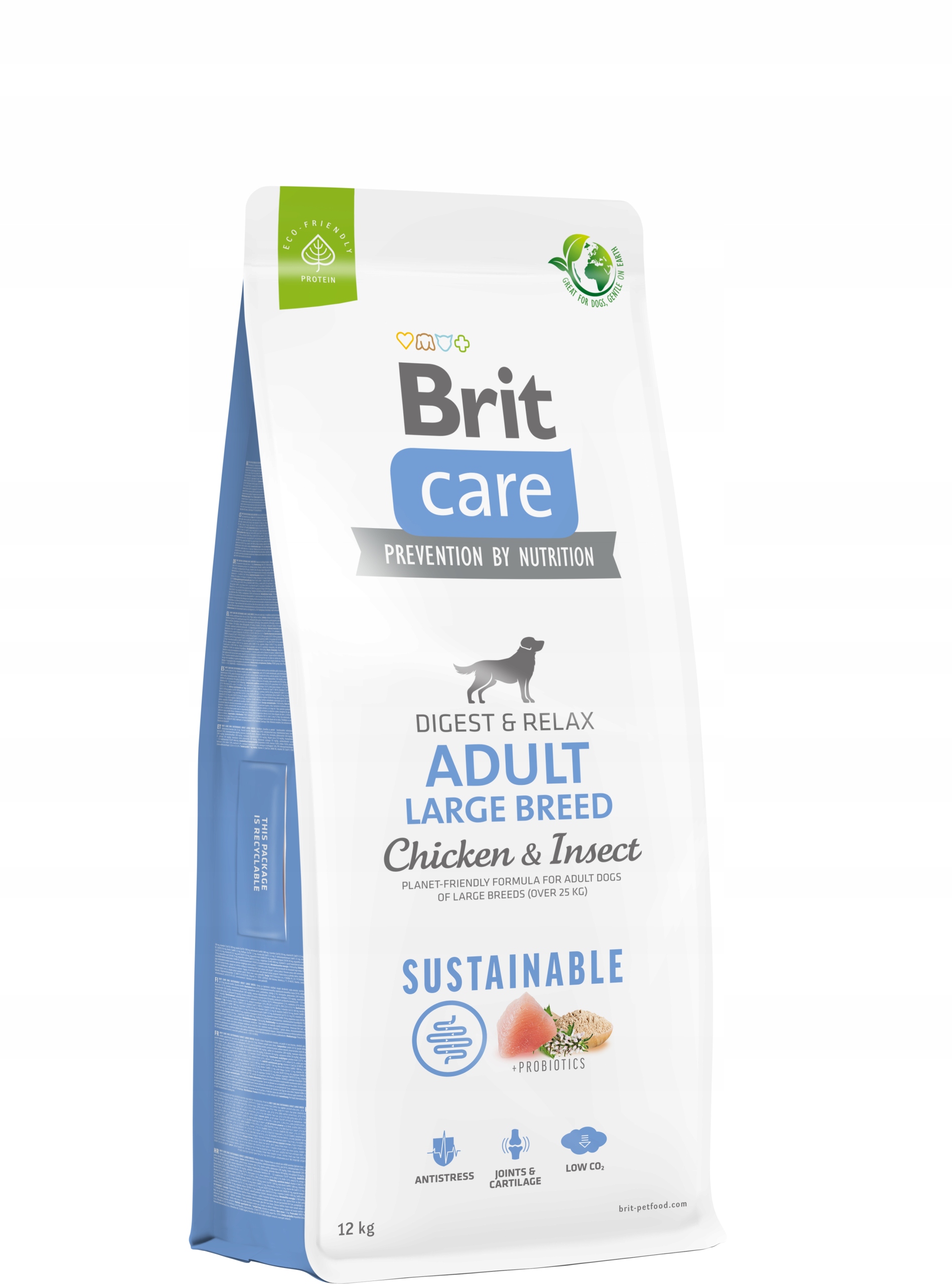 Brit Care Adult Large Breed Chicken & Insect z kurczakiem i owadami 12 kg