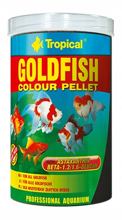 Tropical GOLDFISH Colour 1000ml pokarm dla welonek