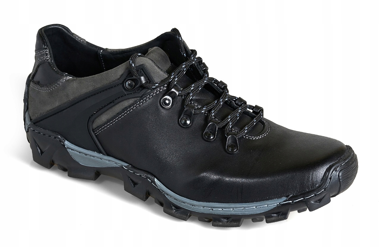 

skórzane półbuty buty trekkingowe Kent 116 polskie