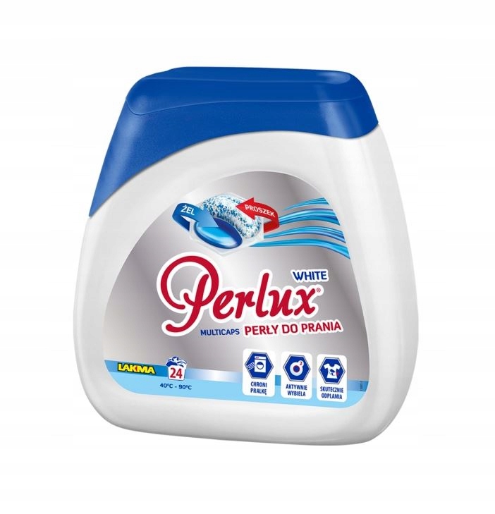 

Kapsułki do prania Perlux white 24 sztuki