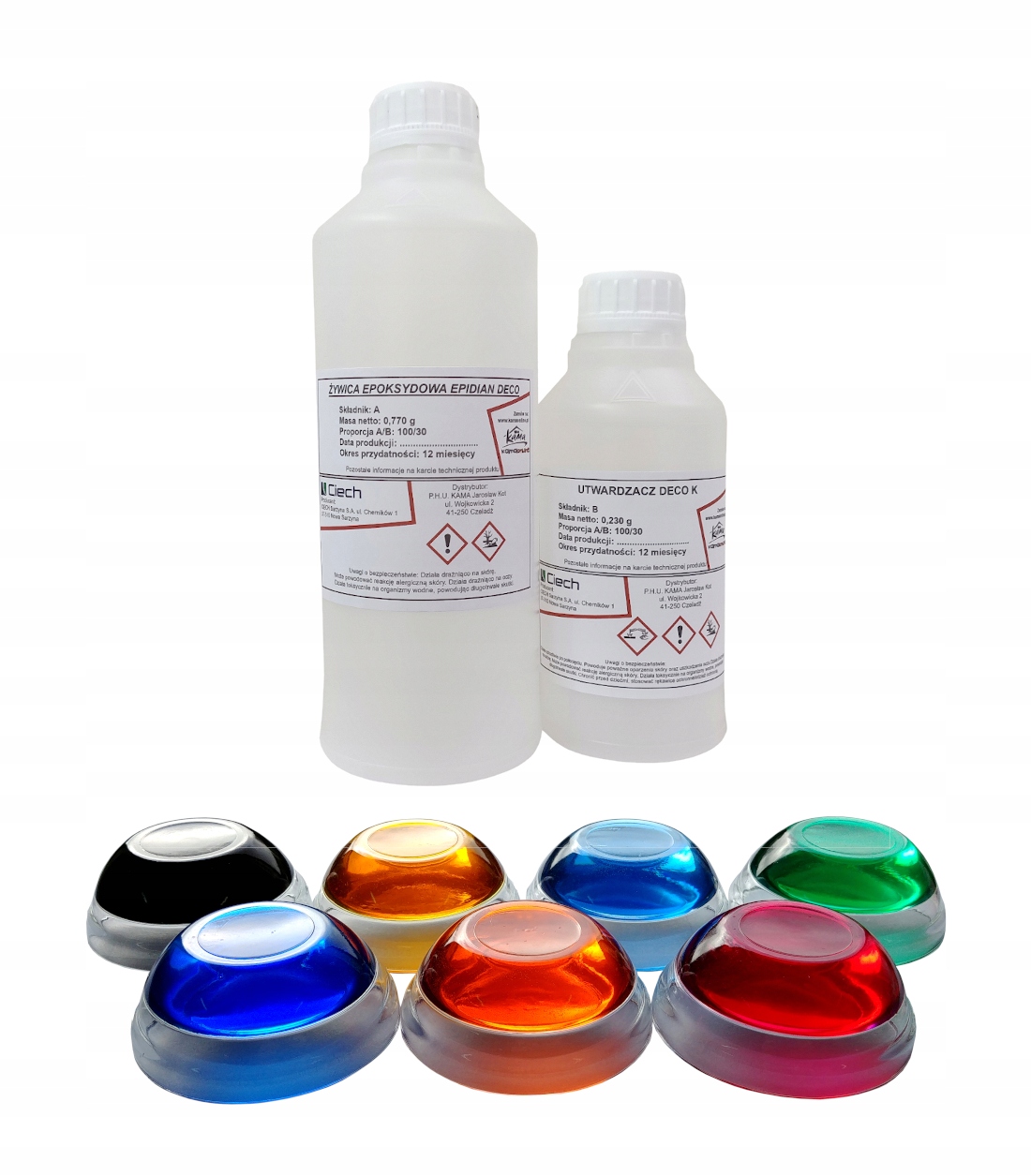 

Żywica odlewnicza do 4cm Epidian Deco 1kg