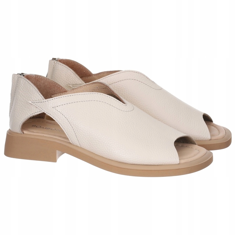 Dámské lehké sandály Bombonella 12T-014 4630-269 Béžová Kůže VEL.37