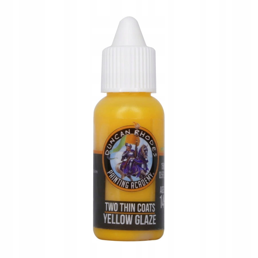 Farba 10116 Yellow Glaze, Two Thin Coats, 15ml