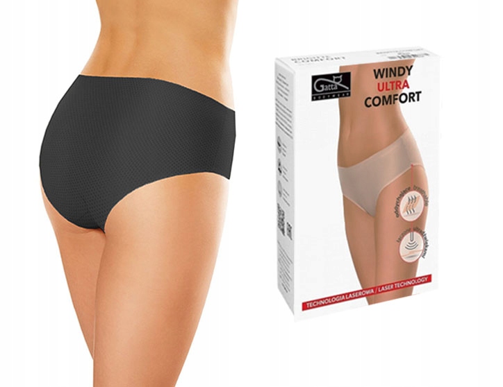 

Gatta Figi Windy Comfort, bezszwowe Czarne, L