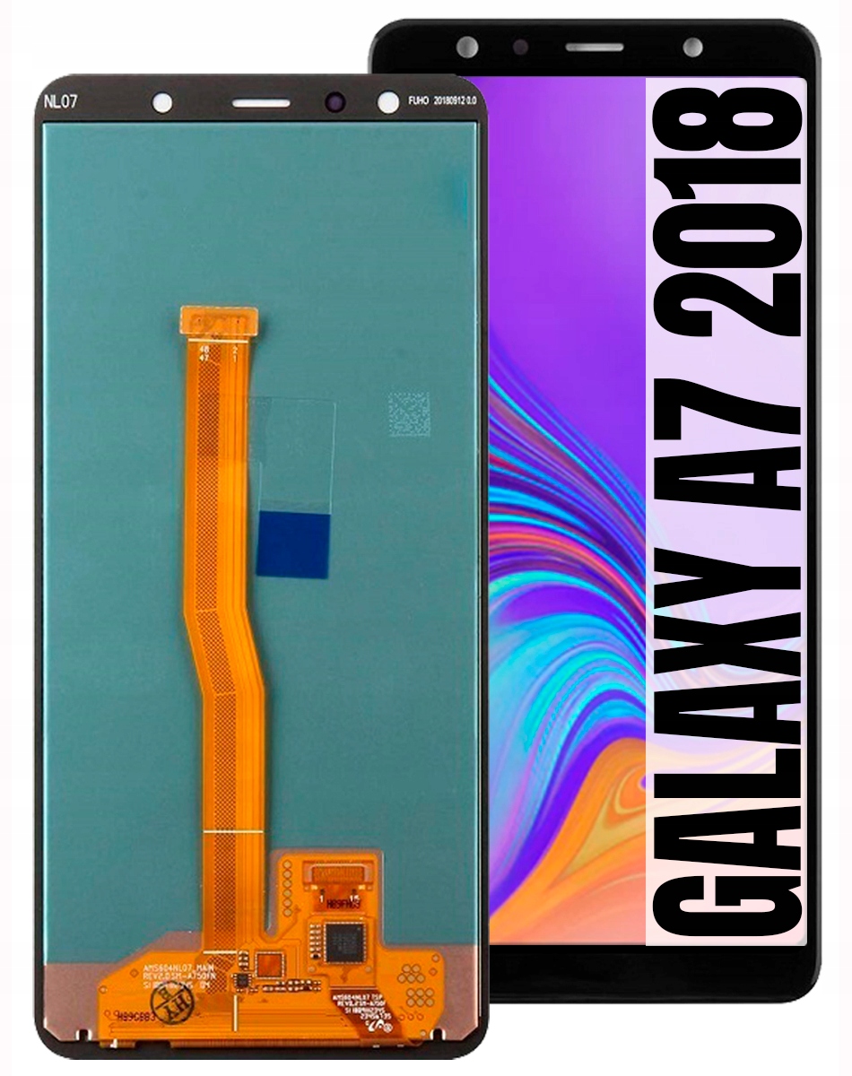 Displej Pro Samsung Galaxy A7 2018 A750 Oled LCD Displej