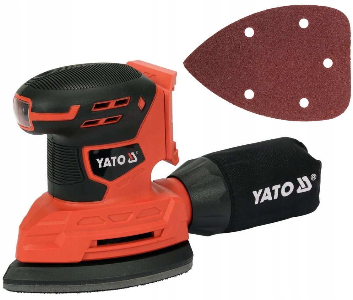 Yato Akumulátorová Oscilační Bruska Delta 18V Bez Akumulátoru YT82755