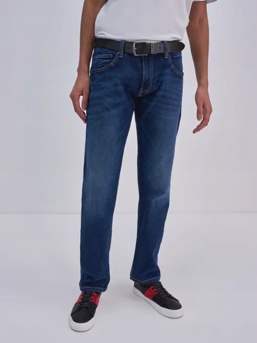 

Big Star Jeansy Męskie Proste Tommy 630 W36 L34