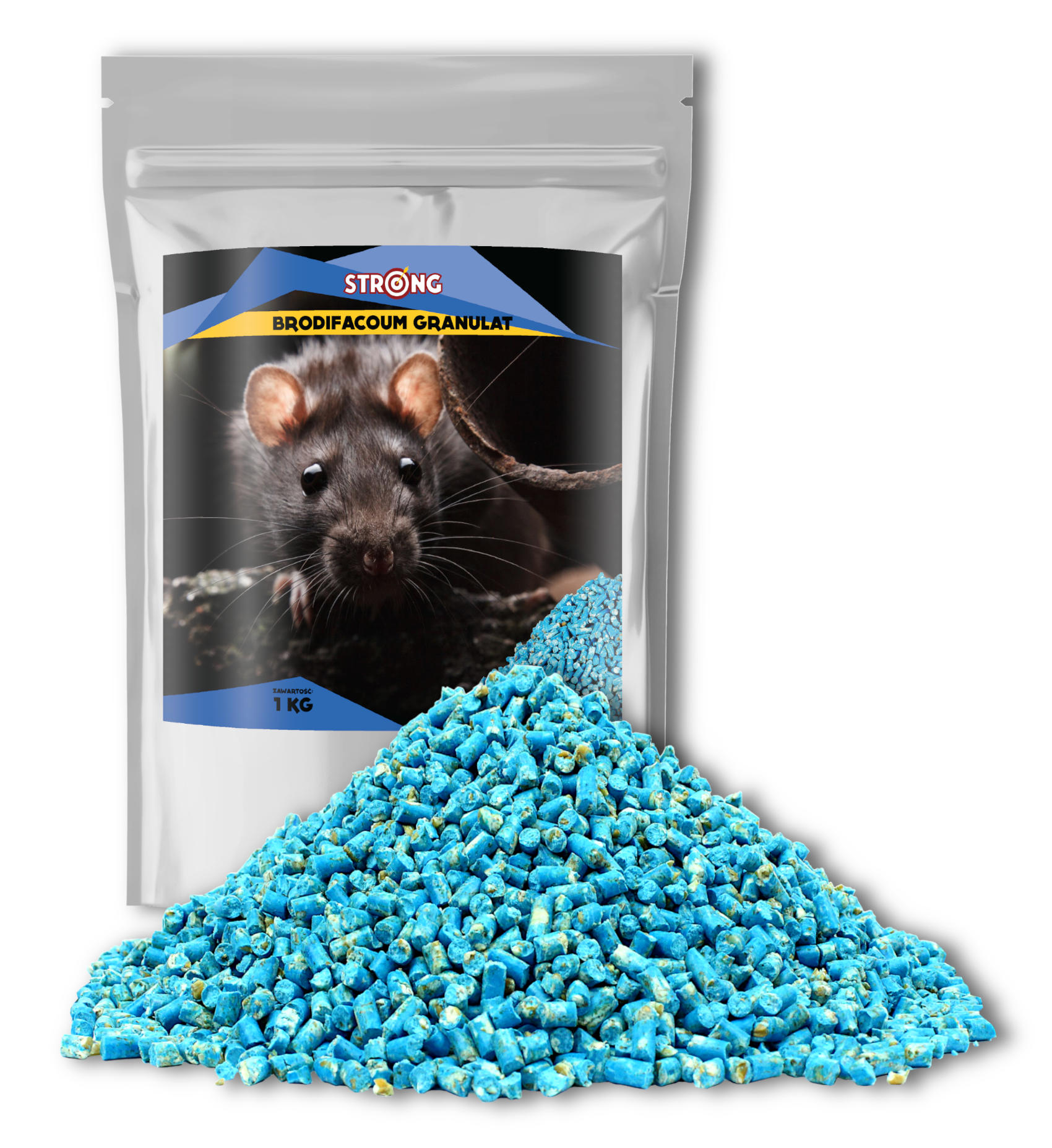 

Silna Trutka Na Myszy I Szczury Brodifakum 1 Kg