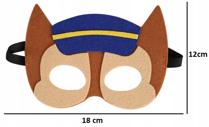 MASKA FILCOWA CHASE MARSHALL SKYE EVEREST ZUMA PSI PATROL STRÓJ PRZEBRANIE Marka Hopki