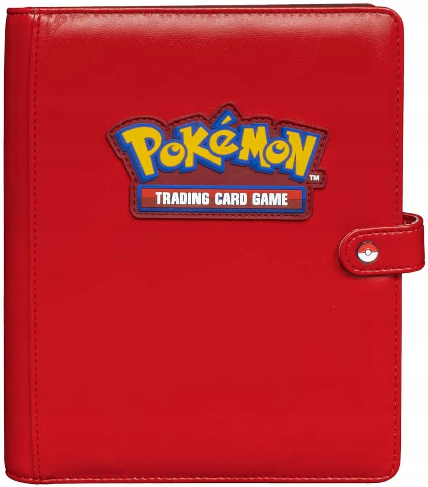 Ultra PRO POKEMON: Premium 4-pocket Snap Binder - Red