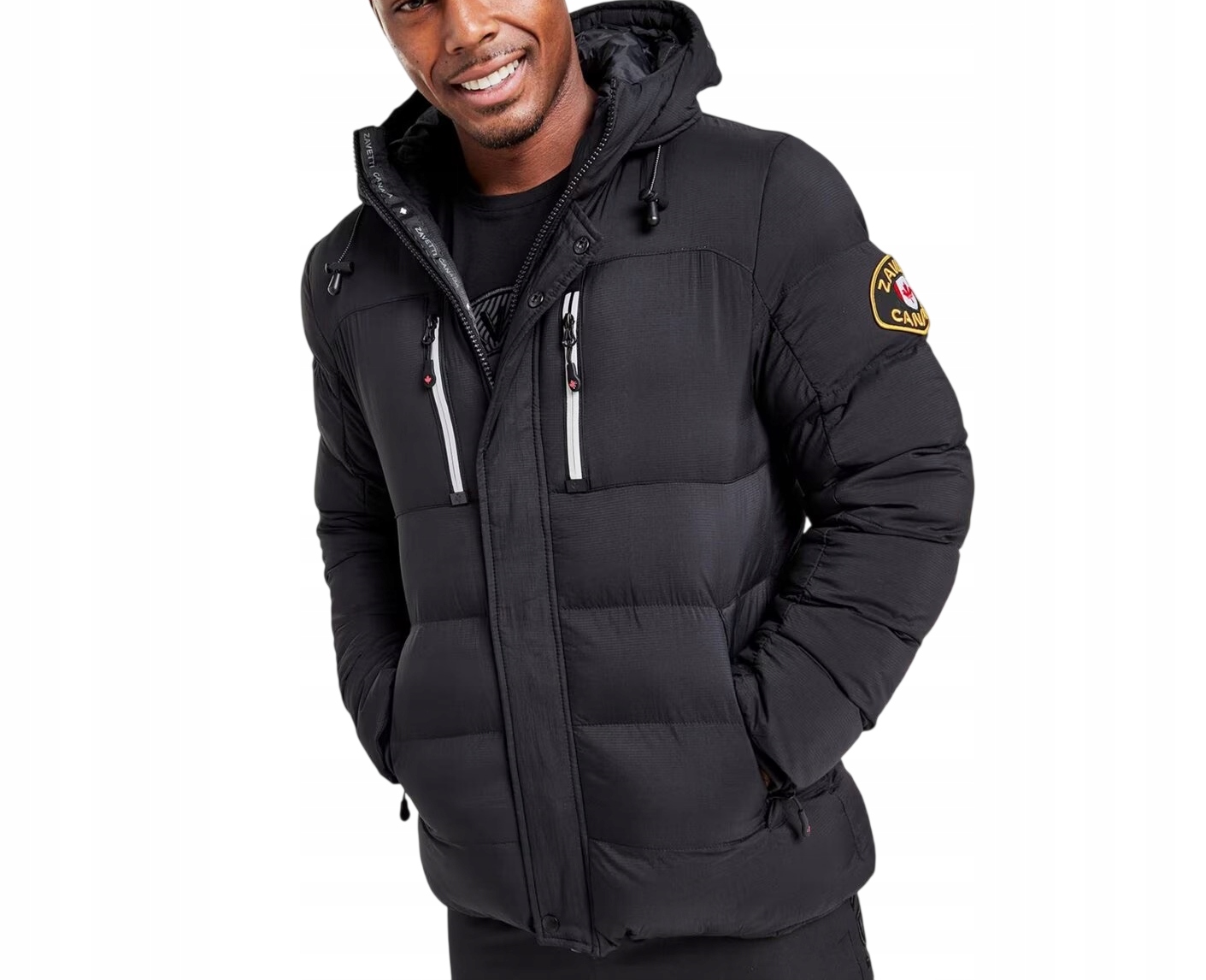 Zavetti Zimní Bunda Atlin Puffer Blk Vel L