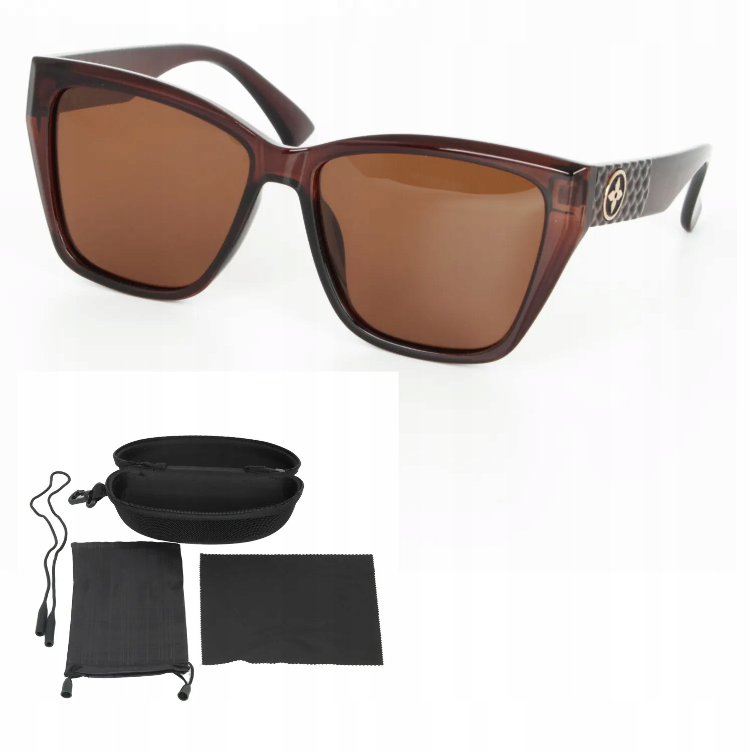 PR9147C2 – Hnědé dámské polarizační oblečení, vaše tajemství stylu