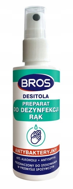 

Bros Desitola Płyn Spray 50ml Anty Wirus-bakteria