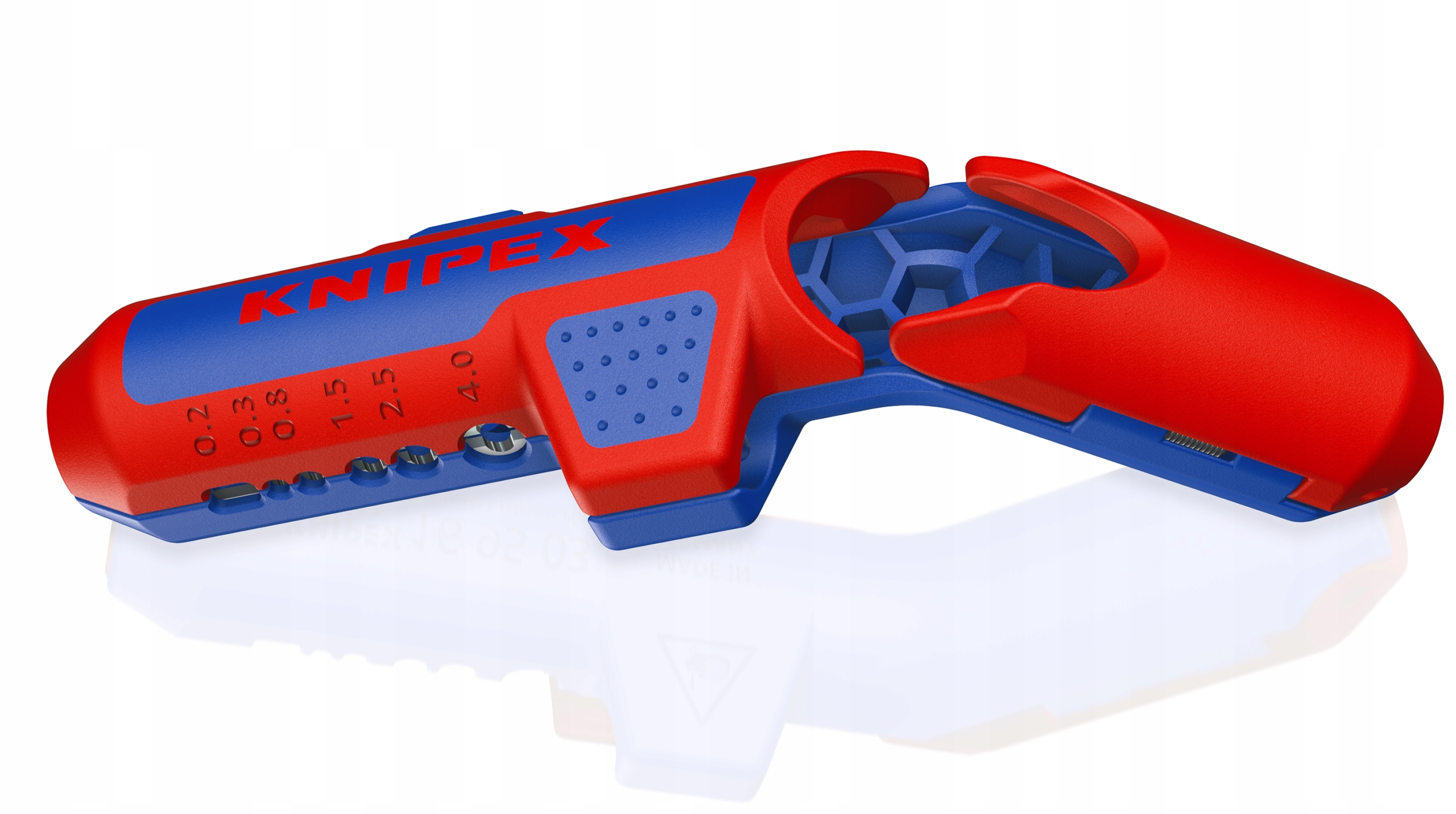 Knipex Ergostrip Pv Nástroj Pro Odstraňování Izolace Z Pv Kabelů Ergonomický
