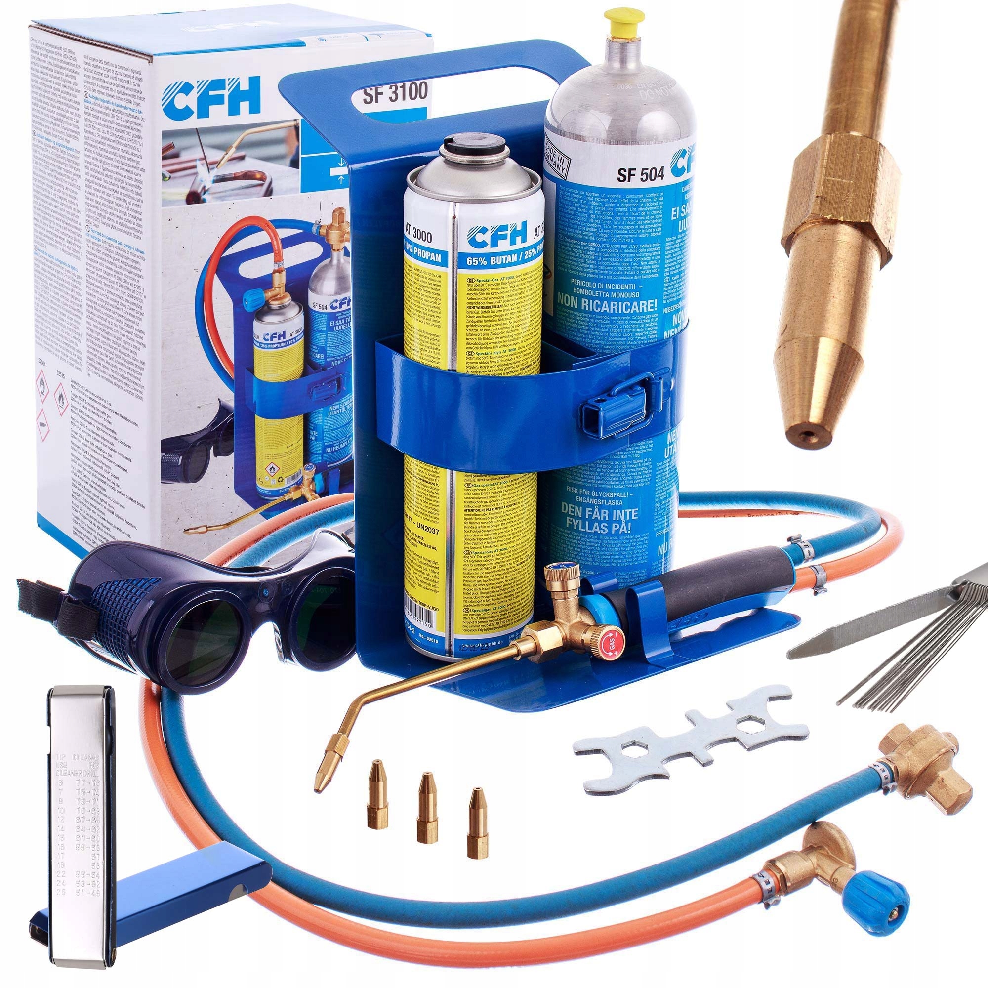 Hořák pro svařování tvrdým pájením Fix 3100 Kyslík Propan Cfh