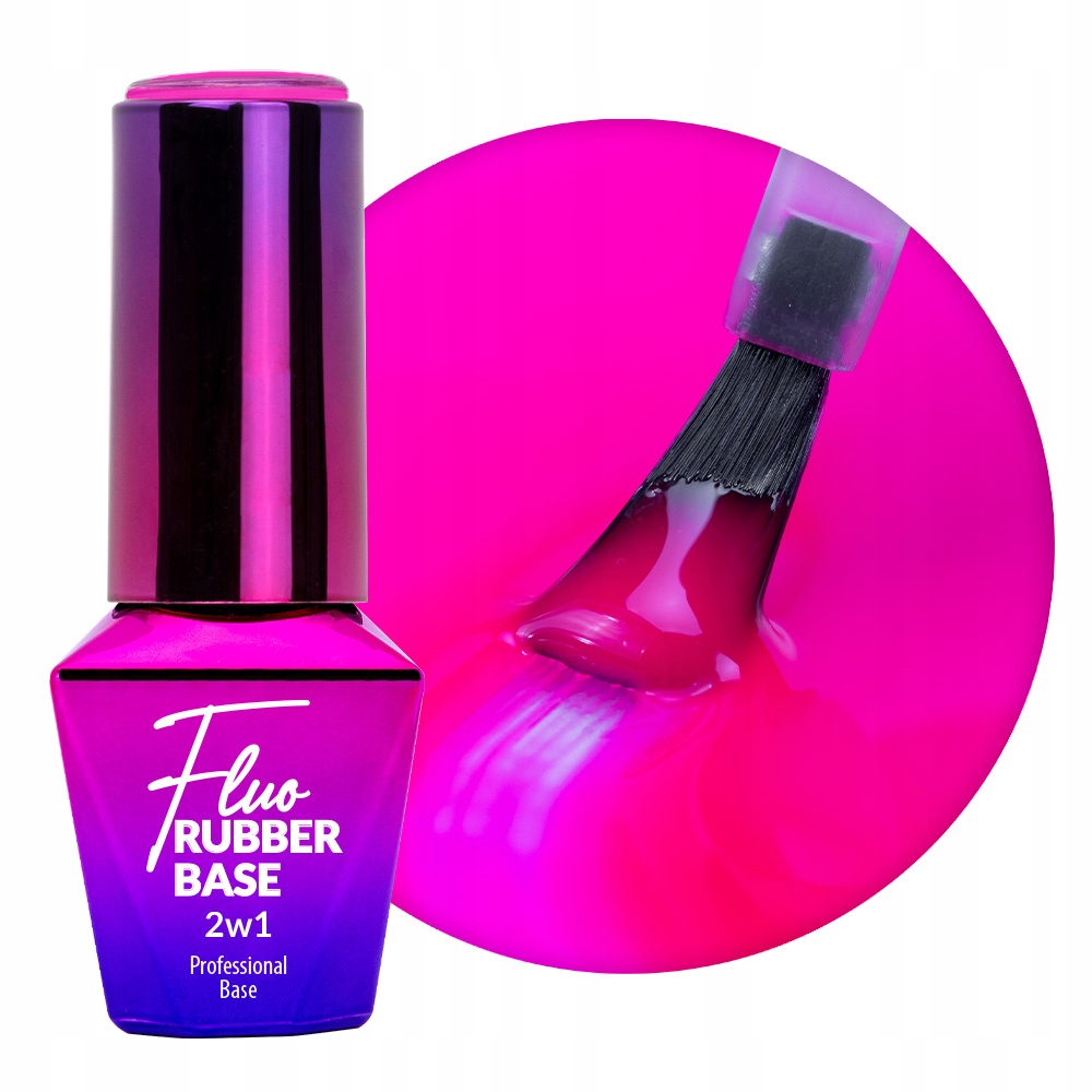 

Baza Kauczukowa Rubber 2W1 Budująca Fluo Neon