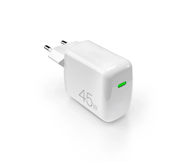 Ładowarka sieciowa Puro Mini 45W Pd GaN Usb-c Biała
