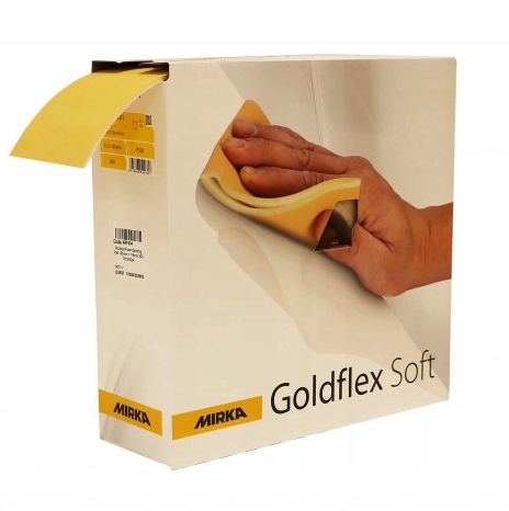 

Mirka Goldflex Soft Papier Gąbka P400 115mm x 25m