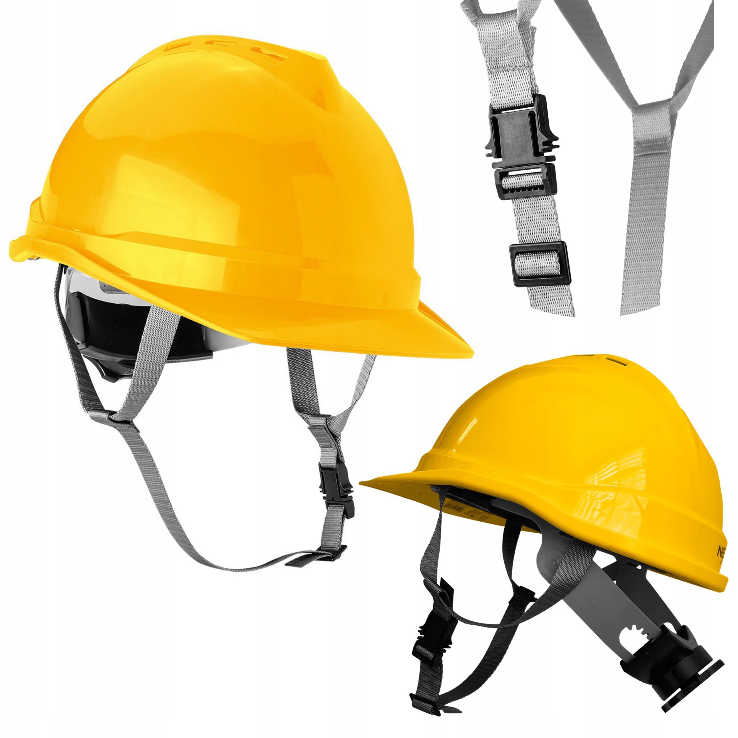 

Neo Hełm Kask Bhp Budowlany Roboczy Ochronny Żółty