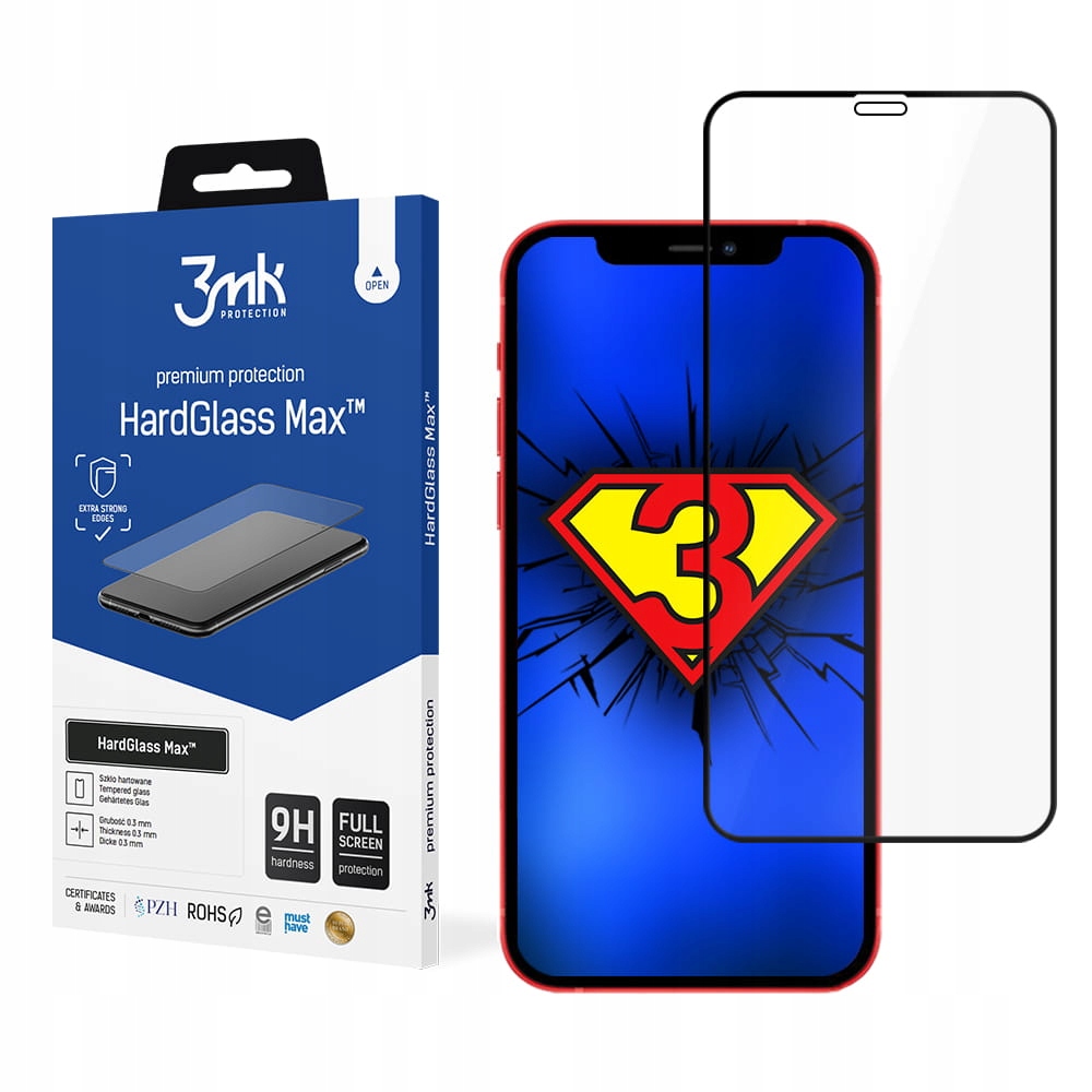 

Szkło hartowane na cały ekran do iPhone 12 12 Pro