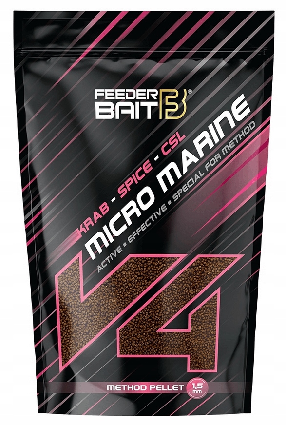 Pellet Feeder Bait Method V4 1,5mm Micro Marine 800g