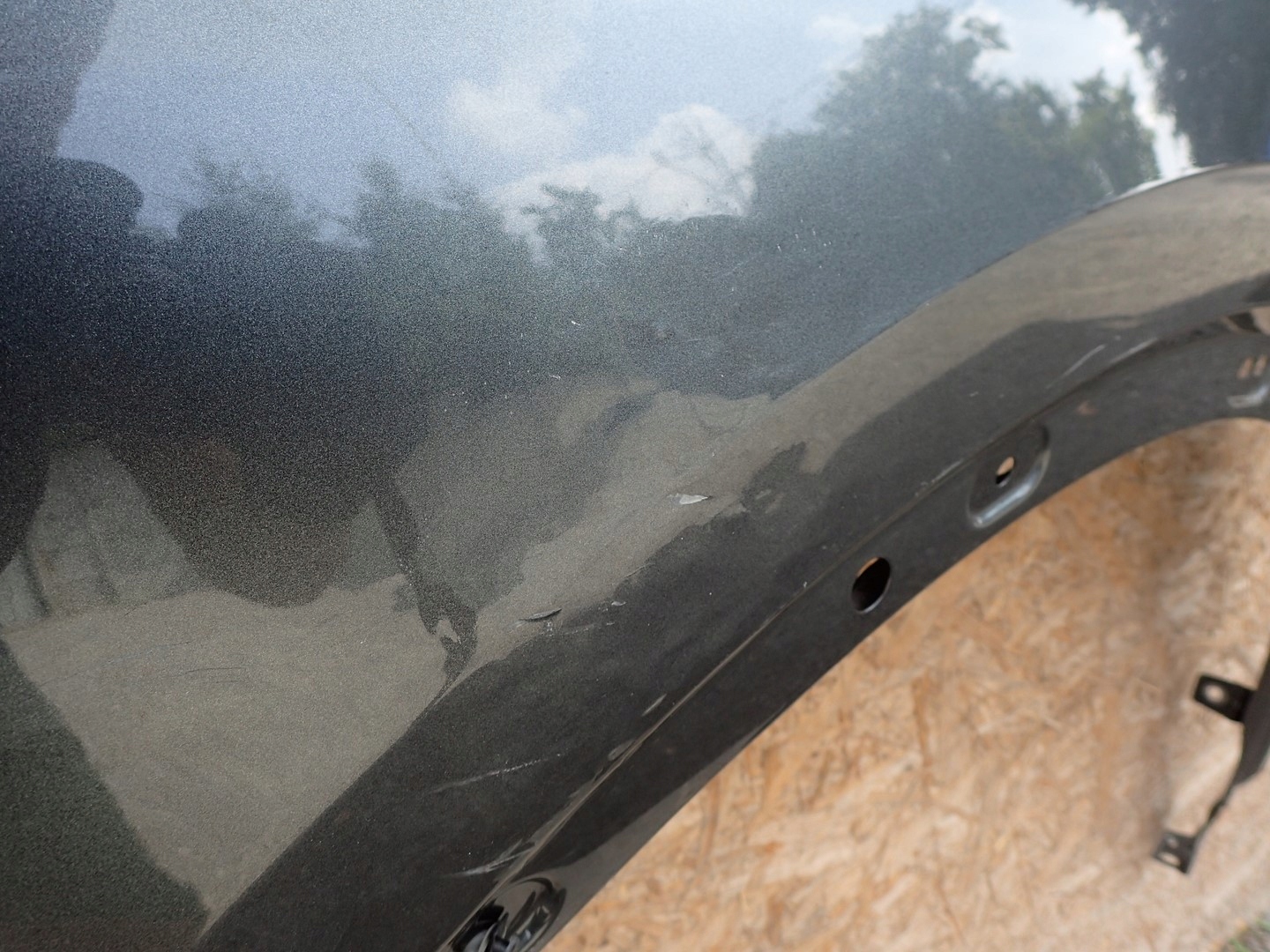 fender left front AUDI Q3 2 II 83A spoiler IN HYBRID