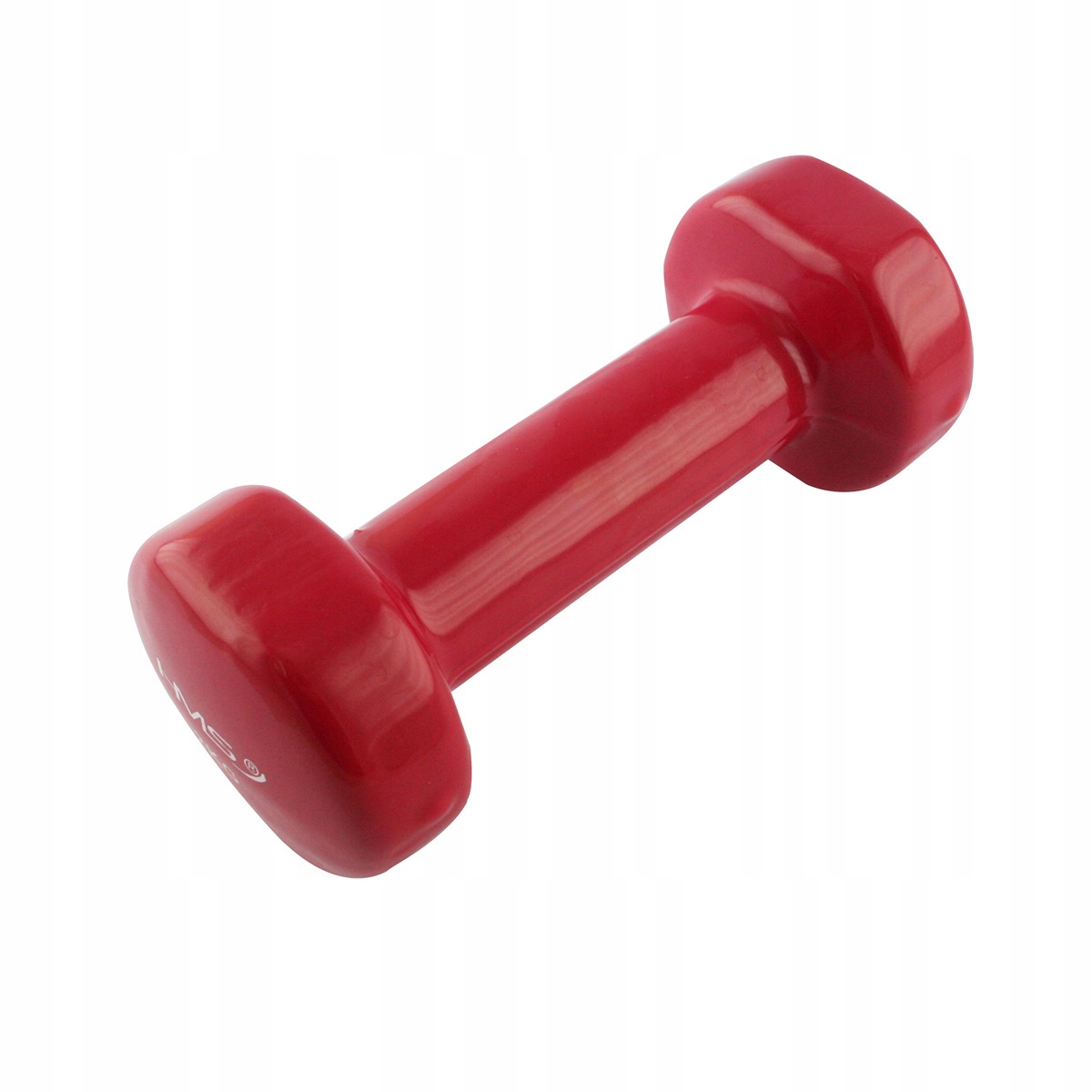 Hantla Do Aerobiku Hms 2kg Czerwony Ciężarek Winylowy Fitness Żeliwo