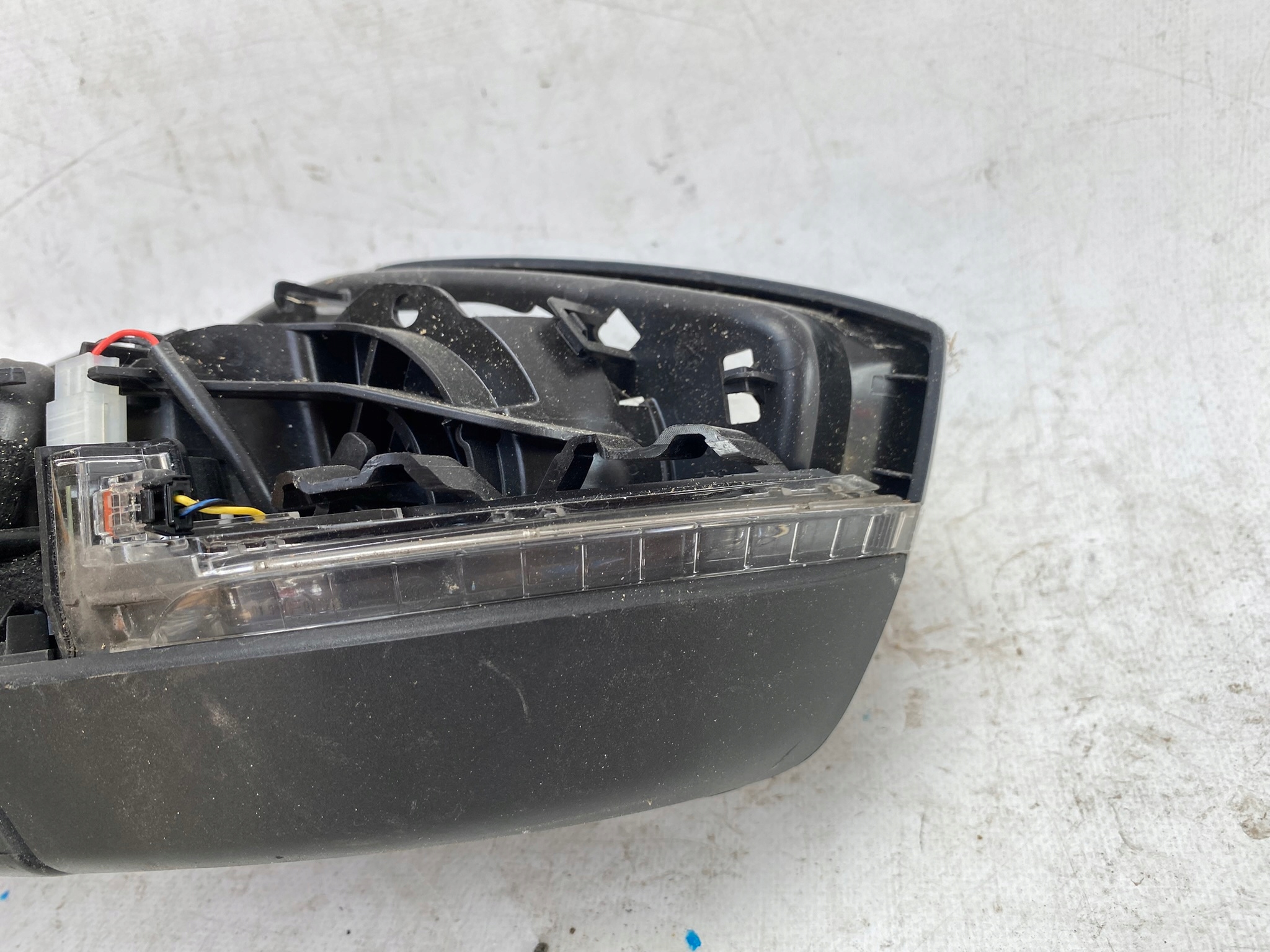 SKODA OCTAVIA IV 20- mirror left 10 PIN support indicator 5E4857407E