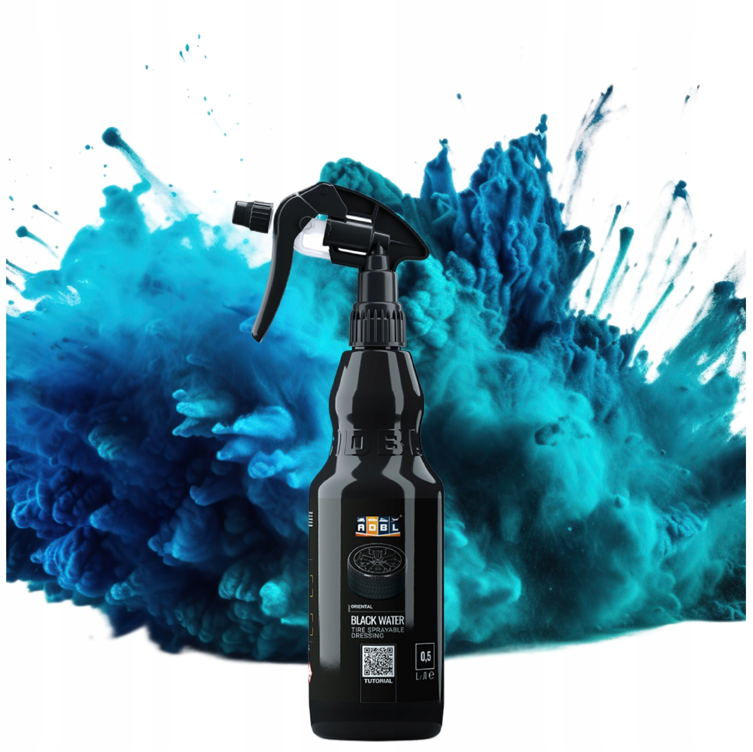 Adbl Black Water 500ml Tekutý Dressing pro Automobilové Pneumatiky