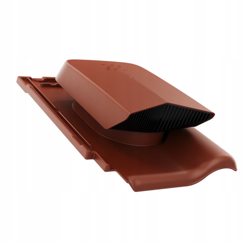 Větrací ventilátor Alegra 9 Cihlový Angoba