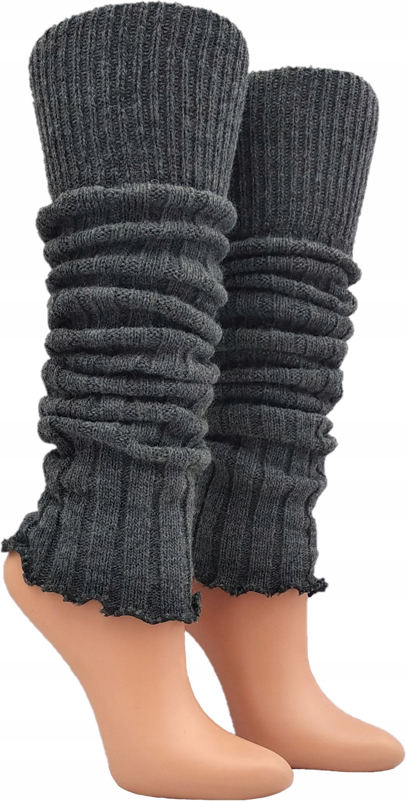 

Getry Pl Wełniane Ocieplacze Ciemne Szare Cerber