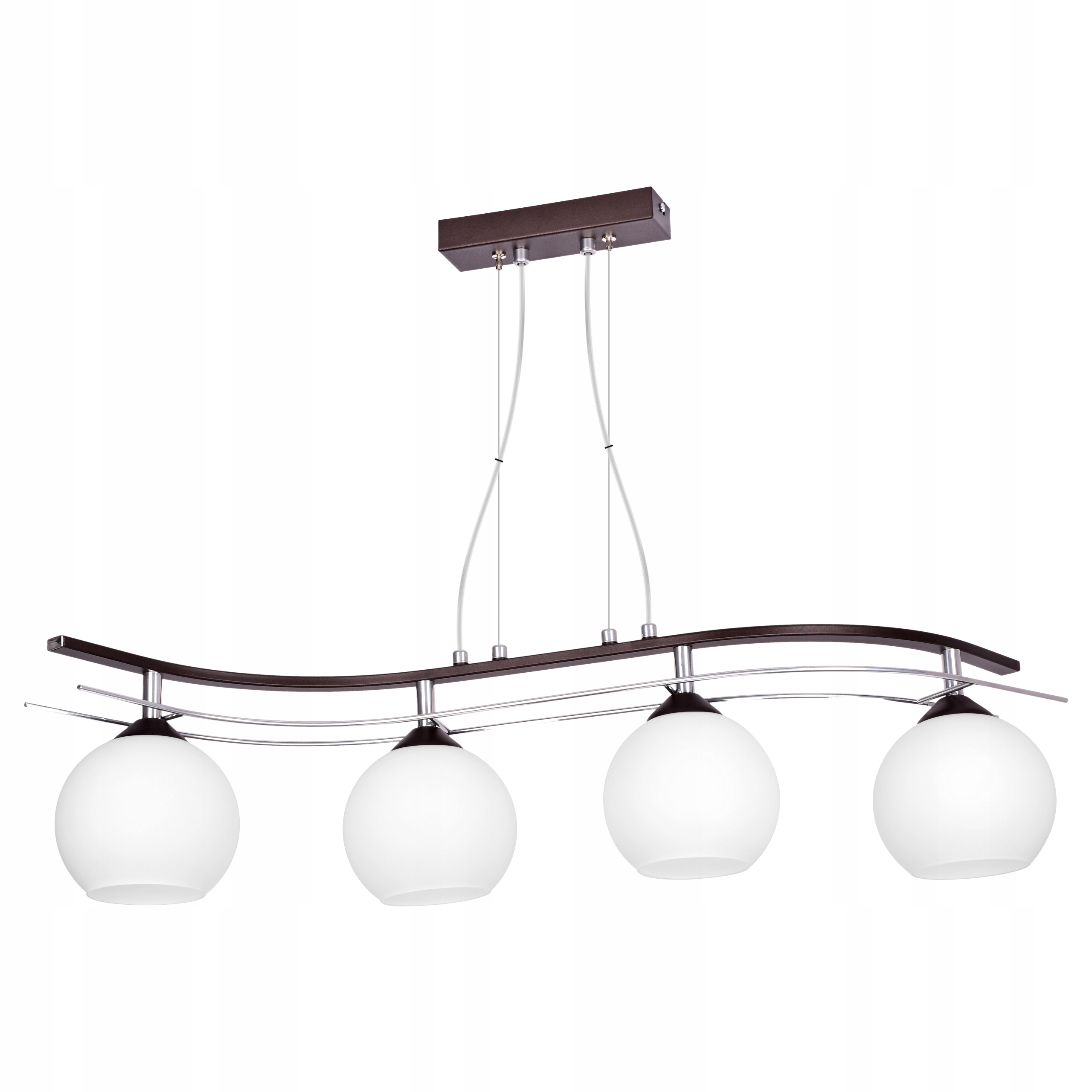 Agat 2329/Z-B-4/KB Bronzová závěsná lampa Moderní, 4xE27