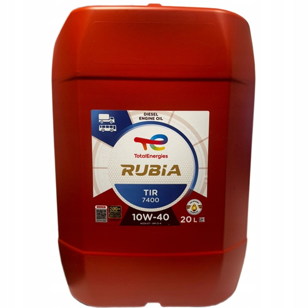 Total Rubia Tir 7400 10W40 20L