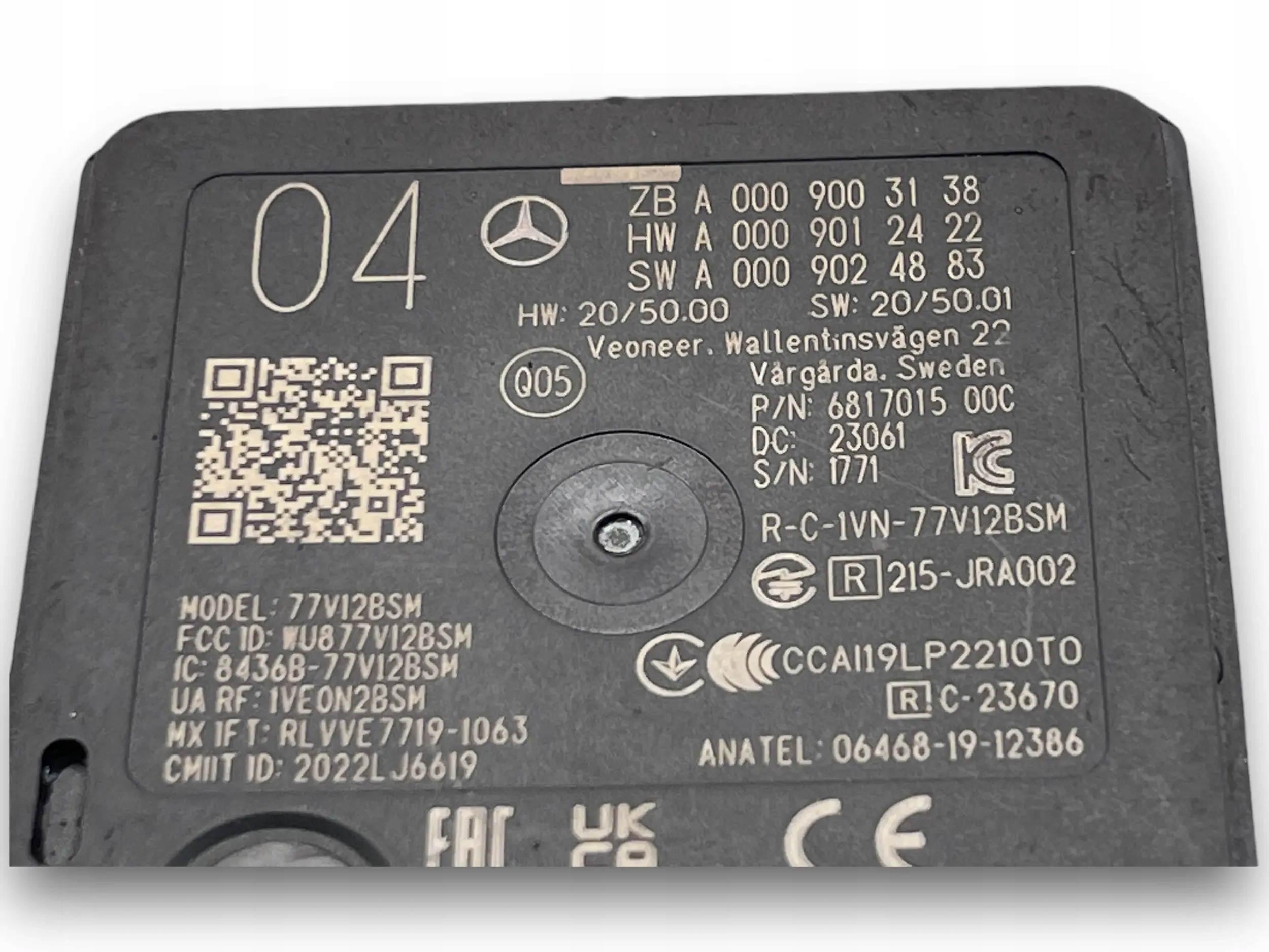 MERCEDES W206 Sensor RADAR DISTRONIC 0009003138 @M