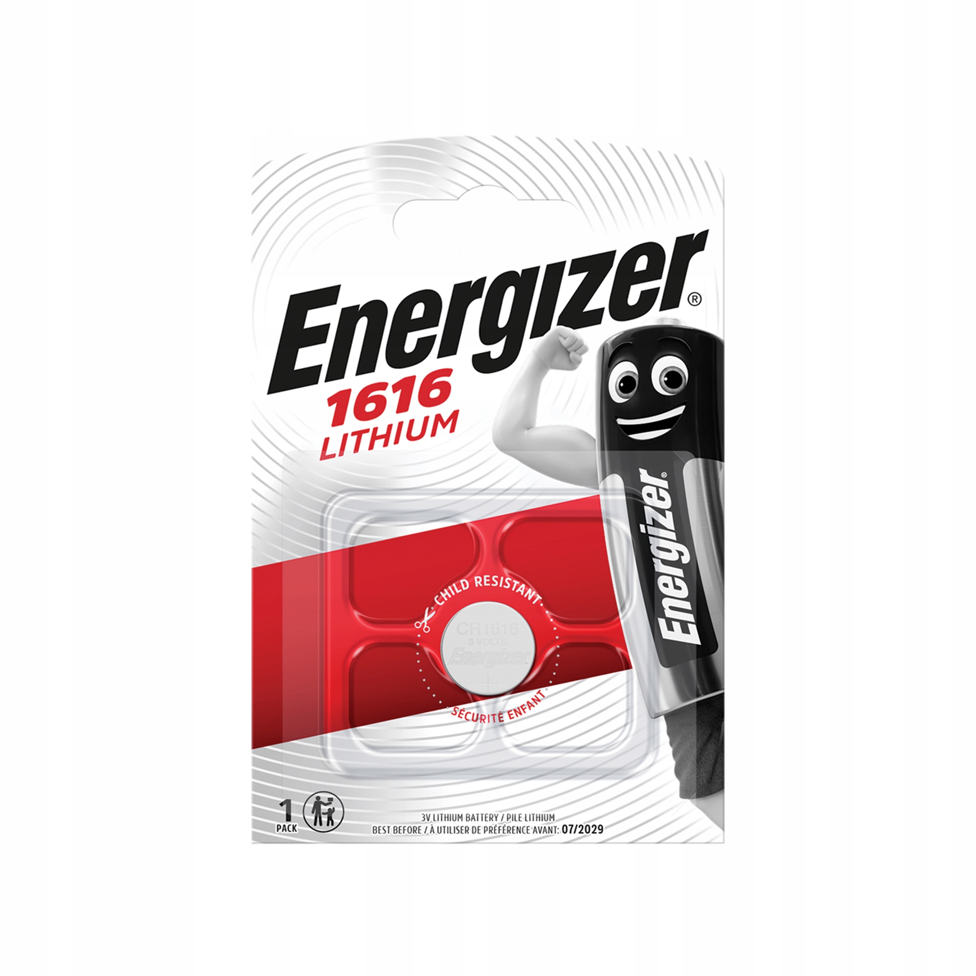 39-047 Energizer Bateria Specjalistyczna Miniaturowa Litowa Cr 1616 1 szt.