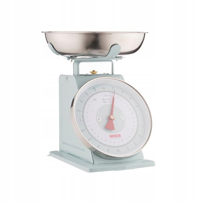 Váha Typhoon Vintage kuchyňská mechanická modrá