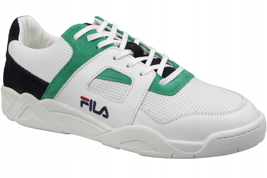 Fila Cedar Cb Low [43] Pánské kožené tenisky, bílé