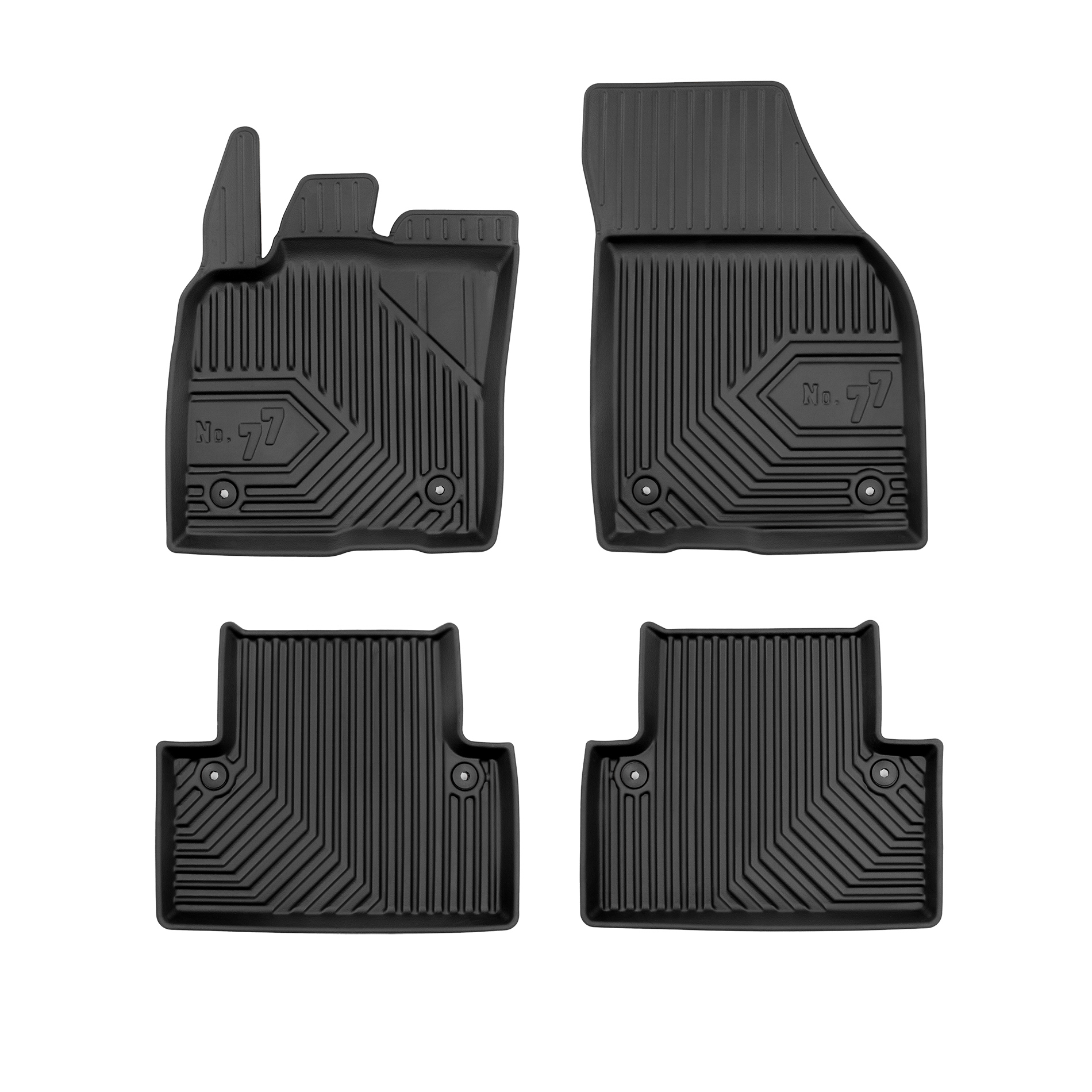 

Dywaniki gumowe No.77 do Volvo V50 2004-2012