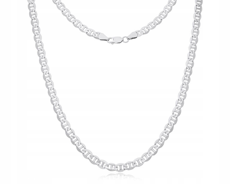 Stříbrný Řetízek Pánský Splétaný Gucci Široký Plný Stříbro Rod 925 délka 55 cm